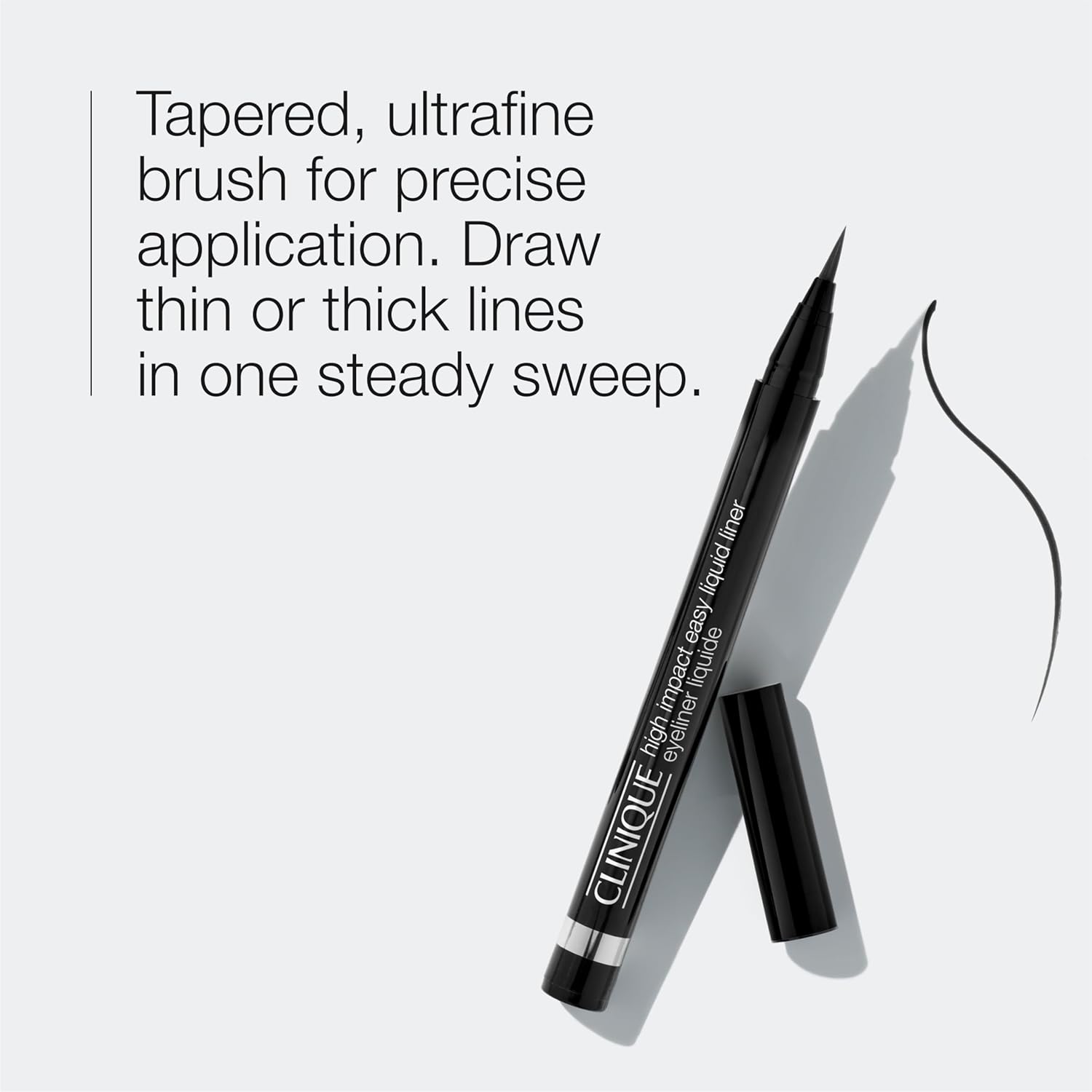 Clinique Clinique High Impact Easy Liquid Eyeliner | Waterproof, Long Lasting, Smudge Resistant + Safe For Sensitive Eyes Online | Shop India Price