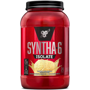 Buy now BSN SYNTHA-6 Isolate Protein Powder, Vanilla Protein Powder with Whey Protein Isolate, Milk Protein Isolate, Flavor: Vanilla Ice Cream, 24 Servings at indiglob india