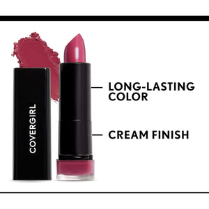 COVERGIRL COVERGIRL Exhibitionist Lipstick Cream, Yummy Pink 380, Lipstick Tube 0.123 OZ (3.5 g) Online | Professional India