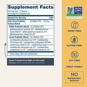 Buy now RenewLife Extra Care Ultimate FLORA Probiotic, 60 capsules at indiglob india