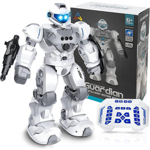 Buy now VAV Toys for 6-10 Year Old Boys Girls, Rechargeable Remote Control Robot Toy, Intelligent Programmable RC Robot with 2.4GHz Gesture Sensing, Christmas Birthday Gifts for Kids Age 6 7 8 9 10 at indiglob india