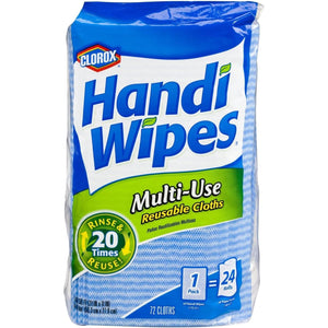 Buy now Clorox Handi Wipes, Dry Multi-Use Reusable Cloths, 72 Count at indiglob india