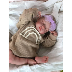 Buy now Pinky Reborn Reborn Baby Dolls 20 Inch Realistic Sleeping Doll Silicone Reborn Toddler Handmade Doll Set at indiglob india