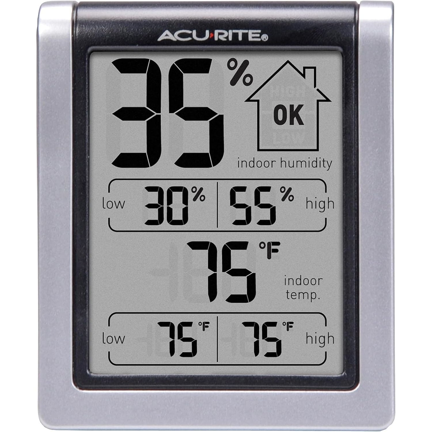 Shop AcuRite AcuRite Wireless Digital Indoor Thermometer and Hygrometer Monitor for Inside Temperature and Humidity Measurements (00613) in India | Best Price
