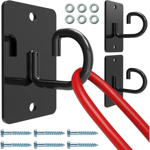 KOMOHOM (3PCS) Wall Mount Workout Anchors,Resistance Band Wall Anchor,Space Saving Wall Mount Workout Anchors for Home Gym Workouts，Body Weight Straps, Suspension Training, Exercise,Stretching,Yoga Arrival | Original India