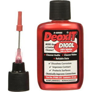 Buy now DeoxIT D100L-25C Precision Needle Applicator, More Than A Contact Cleaner, 25 mL, Pack of 1 at indiglob india