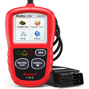 Buy now Autel Professional OBD2 Scanner AL319 Code Reader, Enhanced Check and Reset Engine Fault Code, Live Data, Freeze Frame, CAN Car Diagnostic Scan Tools for All OBDII Vehicles After 1996, 2025 Upgraded at indiglob india