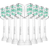 Replacement Toothbrush Heads for Philips Sonicare: Electric Toothbrush Replacement Heads Compatible with Sonicare Plaque Control ProtectiveClean 4100 5100 6100 C2 G2 W2,10 Pack - 8pack White