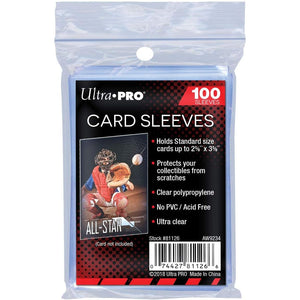Buy now Ultra PRO - Penny Sleeves® Clear Soft Card Sleeves 100ct. 2.5" x 3.5", Protect and Store Valuable Sports Cards, Baseball Cards, Football Cards, Basketball Cards and Even Gaming Cards, MTG & DND at indiglob india