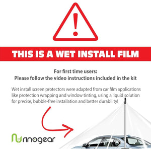 fssa (8-Pack) Screen Protector for Fitbit Charge 6 / Charge 5 Screen Protector [Flexible Clear Film] Case Friendly Accessories Online | High Quality India