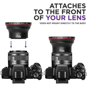 Buy now Altura Photo 49MM 0.43x HD Wide Angle Lens with Macro - Attaches to 49MM Filter Thread (Not Camera Body) Mirrorless Camera Accessories for Canon EOS M50, M2, M3, M5, M6 II, M10, M100, M200, R50, R100 at indiglob india