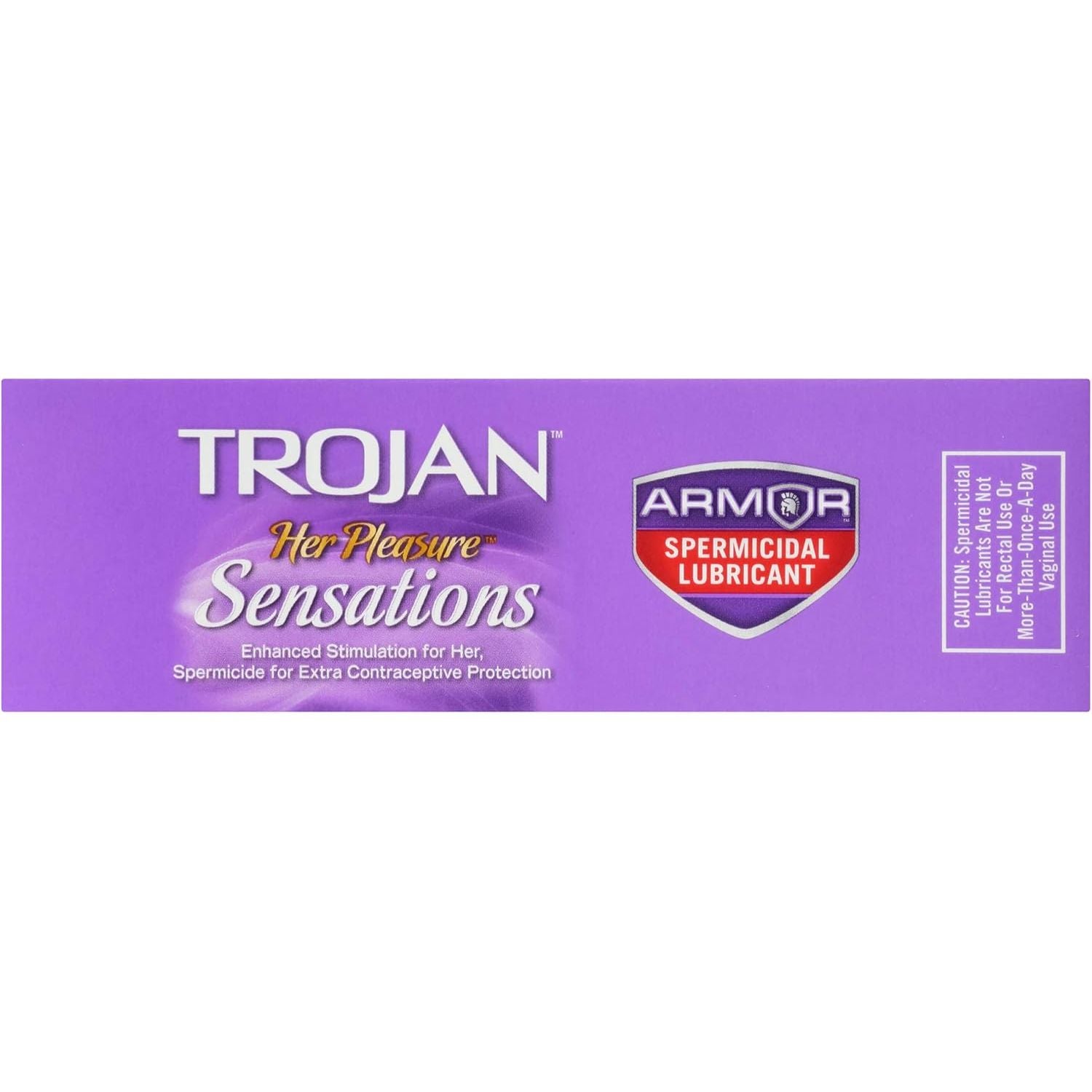 Buy now Trojan Her Pleasure Sensations Spermicidal Lubricated Condoms, 12ct at indiglob india