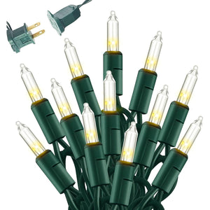 Buy now Dazzle Bright Christmas Mini String Lights, 60FT 300 Incandescent Green Wire Fairy Lights UL Certified Christmas Decorations for Indoor Outdoor Yard Party Xmas Tree Decor, Warm White at indiglob india