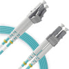 BEYONDTECH 1m (3ft) LC to LC Fiber Patch Cable – UPC Multimode Duplex Fiber Optic Cable – 50/125µm core, Compatible with OM3 – 10G LSZH PUREOptics Series - LC to LC