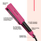Buy now REVLON Smooth Brilliance Ceramic Extra Long Flat Iron, 1-1/2" inch at indiglob india