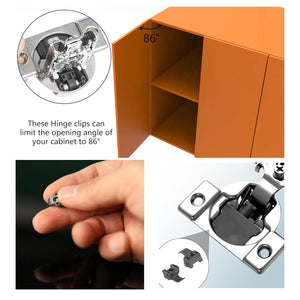 Buy now Blum 38C315B3 Blumotion 86 Degree Angle Restriction Hinge Clip, Nylon (Pack of 20) at indiglob india