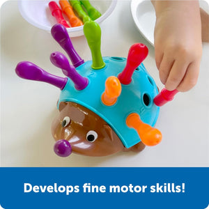 Buy now Learning Resources Spike The Fine Motor Hedgehog - Toddler Montessori Toys, Stacking Shape, Gifts For Boys And Girls, Sorting And Matching Skill Activities, Educational Games, Kindergarten at indiglob india