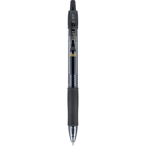 Buy now PILOT G2 Premium Refillable & Retractable Rolling Ball Gel Pens, Fine Point, Black Ink, Single Pen (31026) at indiglob india