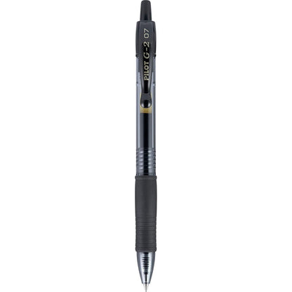 Buy now PILOT G2 Premium Refillable & Retractable Rolling Ball Gel Pens, Fine Point, Black Ink, Single Pen (31026) at indiglob india