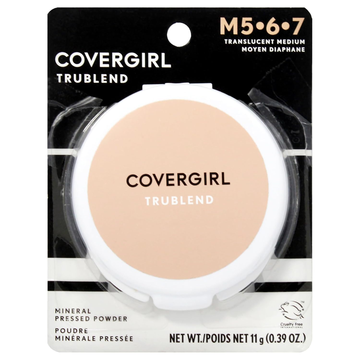 Covergirl Trublend Pressed Powder, 001 Translucent Fair, 0.39 Ounce (Pack of 1) by COVERGIRL Online | Shop in India