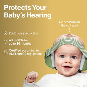 Buy now Alpine Muffy Baby Ear Protection for Babies and Toddlers up to 36 Months - CE & ANSI Certified - Noise Reduction Earmuffs - Comfortable Baby Headphones Against Hearing Damage & Improves Sleep - Yellow at indiglob india