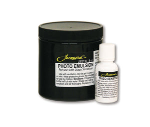 Buy now Jacquard Photo Emulsion & Diazo Sensitizer 8oz - Light Sensitive Emulsion - Create Silk Screens with Photos Lettering Logos or Detailed Images at indiglob india