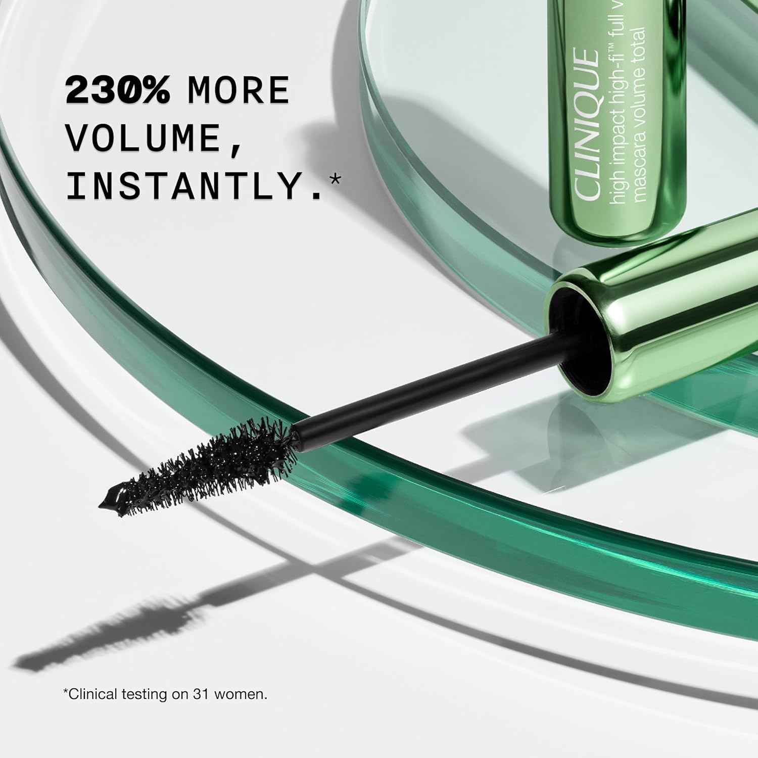 Clinique Clinique High Impact High-Fi Full Volume Water-Resistant Mascara | Volumizing, Non-Clumping, Smudge-Proof + Safe For Sensitive Eyes Online | High Quality India