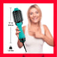 Buy now REVLON One Step Hair Dryer And Volumizer Hot Air Brush, Turquoise Volumizer, 1 Count at indiglob india