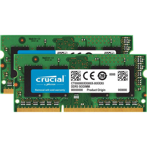 Buy now Crucial RAM 8GB Kit (2x4GB) DDR3 1600 MHz CL11 Laptop Memory CT2KIT51264BF160B at indiglob india