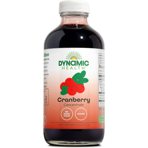 Buy now Dynamic Health Pure Cranberry Juice Concentrate, Unsweetened, Natural Antioxidant Support, No Added Sugar, 8 Fl oz at indiglob india