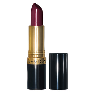 Buy now Revlon Super Lustrous Lipstick, Creamy Formula For Soft, Fuller-Looking Lips, Moisturized Feel, Black Cherry, 0.15 oz at indiglob india