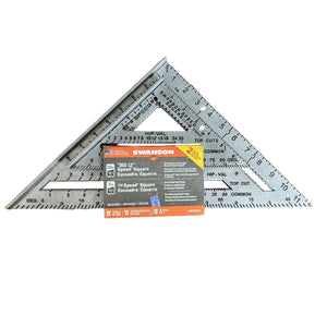 Buy now SWANSON Tool Co., Inc SW1201K Value Pack 7 inch Speed Square and Big 12 Speed Square (without layout bar) ships with Blue Book at indiglob india