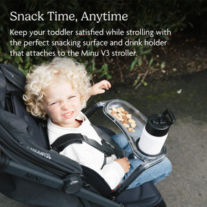 Buy now UPPAbaby Snack Tray for Minu V3 Stroller ƒ?? Tray + Cup Holder - Quick Attachment - Dishwasher Safe - Folds with Stroller at indiglob india