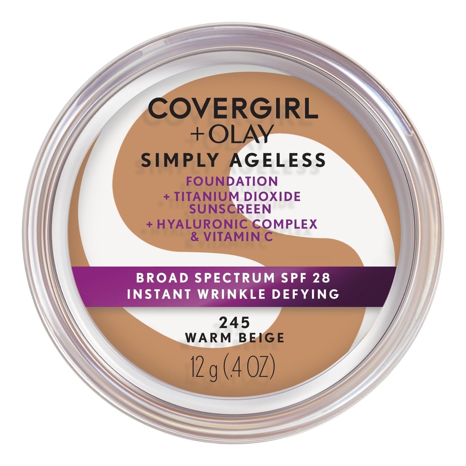 COVERGIRL COVERGIRL+OLAY Simply Ageless Instant Wrinkle-Defying Foundation, 210 Classic Ivory, 0.44 Fl Oz (Pack of 1) Online | 100% Genuine India