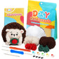 Buy now ZMAAGG Beginners Crochet Kit, Crochet Animal Kit, Knitting Kit with Yarn, Polyester Fiber, Crochet Hooks, Step-by-Step Instructions Video, Crochet Starter Kit for Beginner DIY Craft Art (Penguin) Coffee Hedgehog at indiglob india
