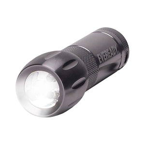 Buy now Eveready Compact LED Metal Flashlight Water Resistant, Includes 3 Super Heavy Duty AAA Batteries, 21 Lumens , Black at indiglob india