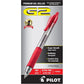 Buy now Pilot, G2 Premium Gel Roller Pens, Ultra Fine Point Gel Pens 0.38 mm, Pack of 12, Black Red Ink at indiglob india