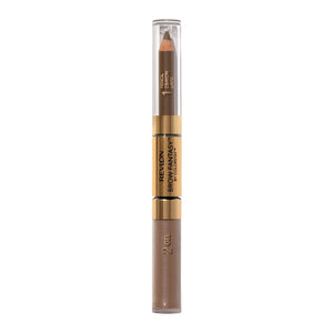 Buy now Revlon Eyebrow Gel & Pencil, ColorStay Brow Fantasy 2-in-1 Eye Makeup, Longwearing with Precision Tip, 108 Light Brown, 0.04 Oz at indiglob india