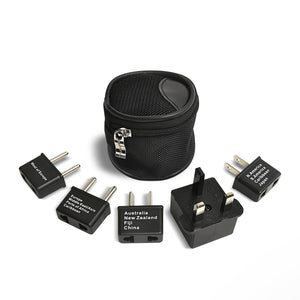 Buy now Ceptics International Worldwide Travel Plug Adapter 5 Piece Set, Great for Cell Phones, Battery Chargers, Laptops to Work in Most Countries at indiglob india