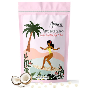 Buy now Ajoura 1lb Refill Wax Beans for Hair Removal Kit, Brazilian Coarse Waxing for Bikini, Face, Eyebrow, Back, Chest, Legs, Armpit, At Home Waxing Beads for Women Men at indiglob india