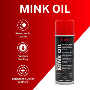 Buy now Angelus Genuine Professional Mink Oil Conditioner Spray at indiglob india