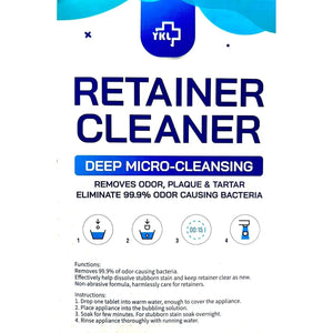 Buy now Retainer & Denture Cleaner Tablets - 4 Months Supply (120 pcs) Dental Retainers for Aligner - Mouth & Night Guards - False Teeth Whitening - Removes Odor & Plaque (120 Pcs) at indiglob india