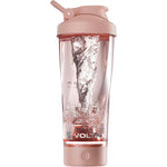 Buy now VOLTRX Premium Electric Protein Shaker Bottle, Made with Tritan - BPA Free - 24 oz Vortex Portable Mixer Cup/USB Rechargeable Shaker Cups for Protein Shakes Blush Pink at indiglob india