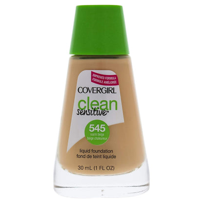 COVERGIRL COVERGIRL Clean Sensitive Skin Liquid Foundation Warm Beige, 1 oz (packaging may vary) India | Shop  Now
