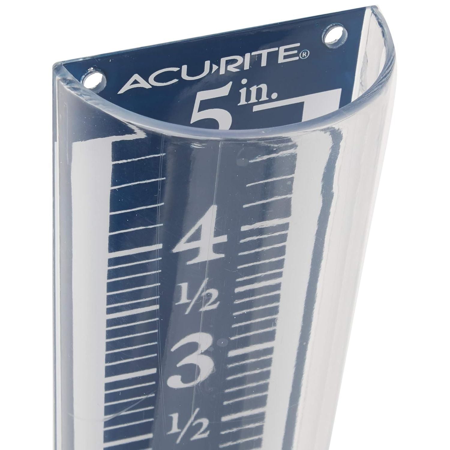 AcuRite AcuRite 5" Capacity Easy-to-Read Magnifying Rain Gauge, Acrylic (00850A3) Official | Shop India Store