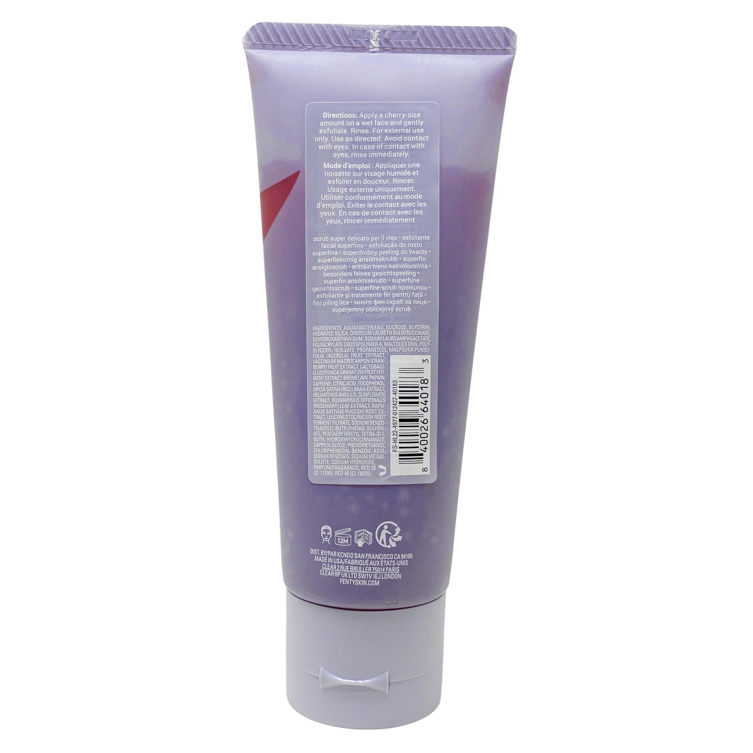 Order FENTY BEAUTY Fenty Skin Cherry Dub Superfine Face Scrub (3.52 Oz) Online | Indiglob India