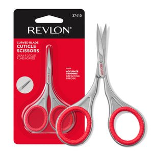 Buy now Revlon Cuticle Scissors, Ultra-Fine Stainless Steel Curved Blade for Neat Cuticles and Hangnail Trimming, Tool for Safe Cuticle Nail Care, 1 count at indiglob india