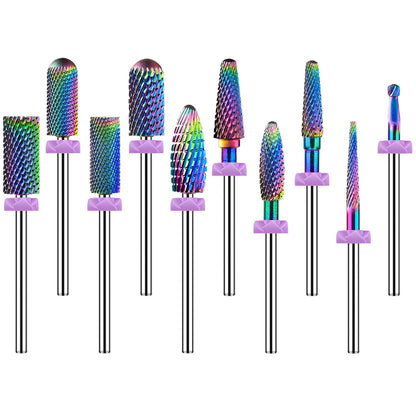 Buy now Depvko 21pcs Nail Drill Bits Sets, 3/32 Inch Cuticle Electric Nail File and Ceramic Acrylic Gel Nail Bit Kit, Acrylic Nail Art Tools, Carbide Remover Bits for Manicure Pedicure, Home Salon 10Pcs with Box at indiglob india