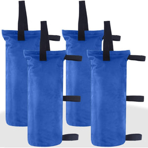 Buy now ABCCANOPY Canopy Weights Set of 4-120LBS Sand Bags for Pop up Tent, Weight Bags for Outdoor Gazebo, Trampoline, Pergola, Blue (Without Sand) at indiglob india