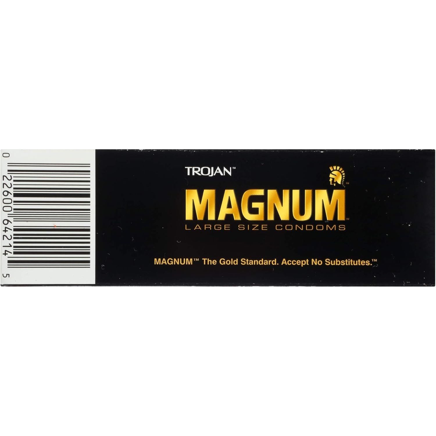 Buy now Trojan Magnum Large Size Lubricated Condoms - 12 count at indiglob india